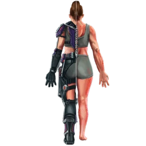 Vermillion Linear Frame